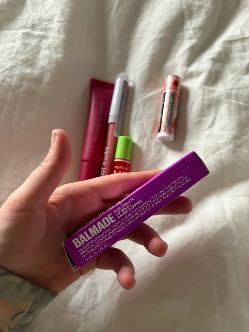 Makeup Lip Set with Bright Pink & Raspberry Shades